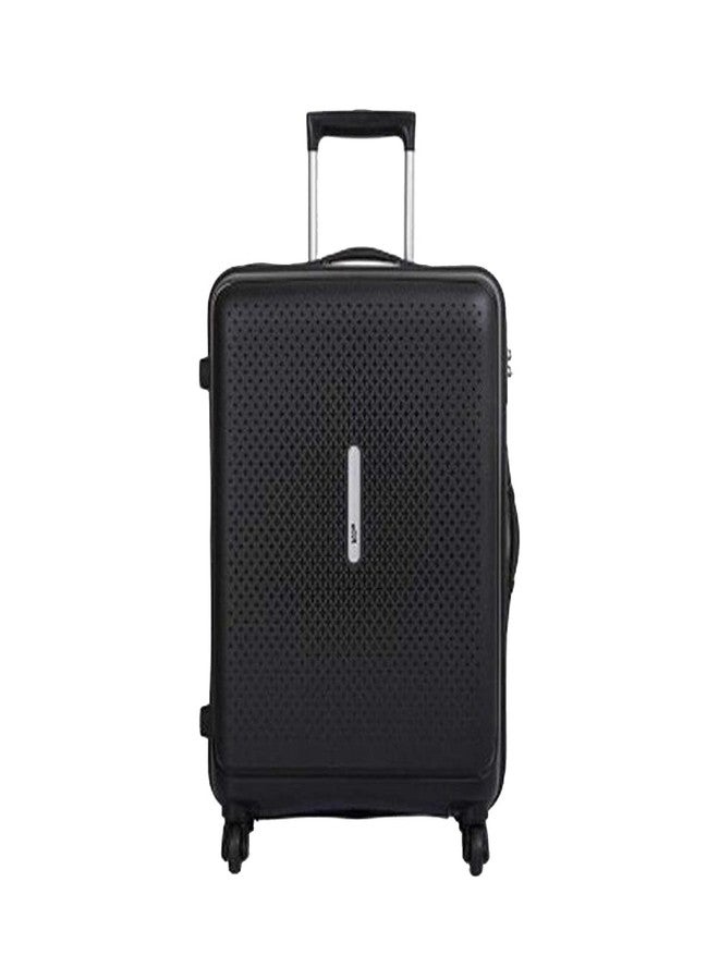 في آي بي حقيبة ترولي للتزلج على الجليد من البولي بروبيلين الصلب من في آي بي ستارغيز، مقاس 65 سم، مزودة بأربع عجلات (أسود فاحم، متوسط) - Image 1